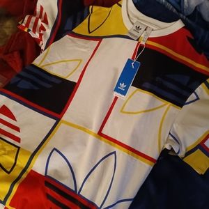 Adidas Multicolored Logo Tee